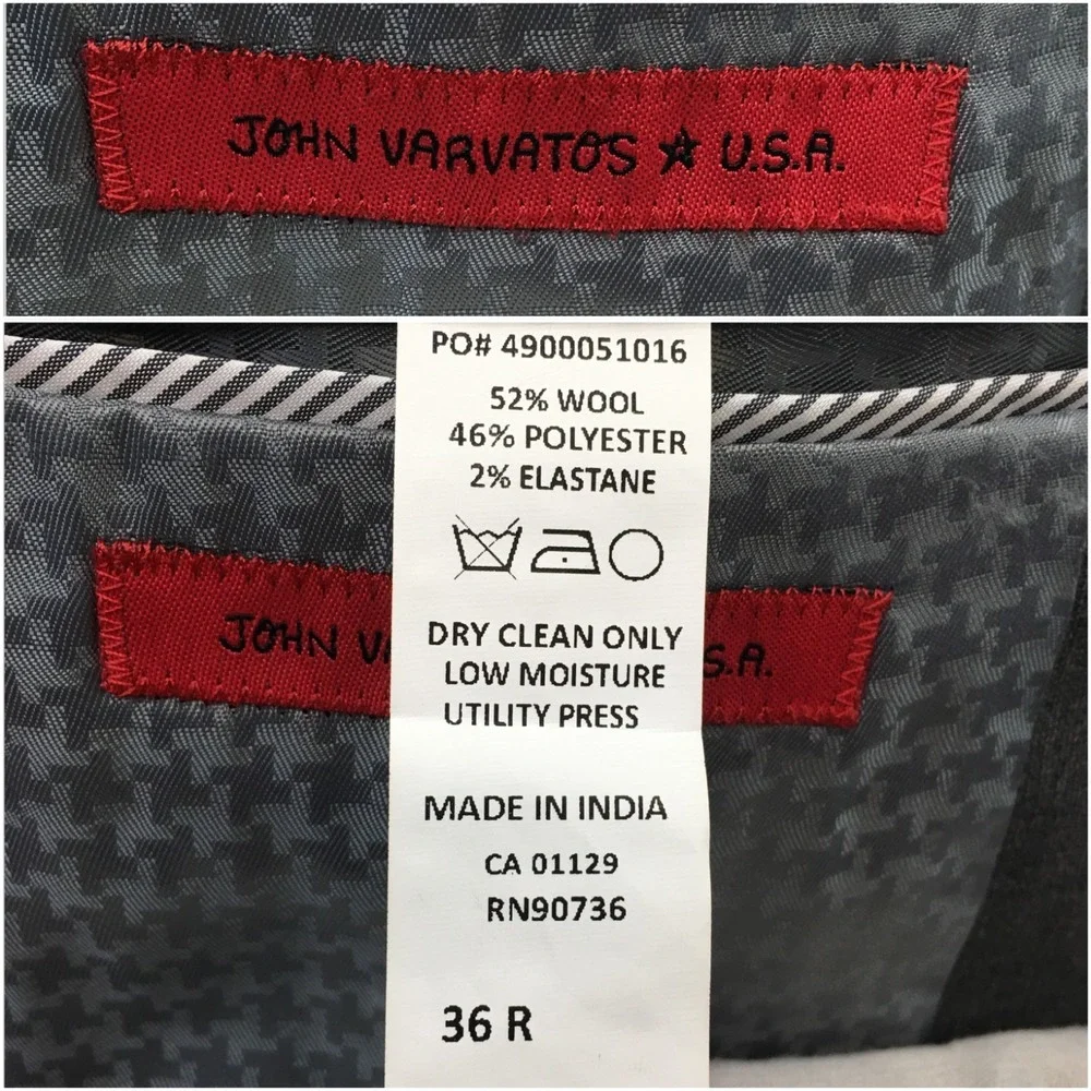John Varvatos completing some same